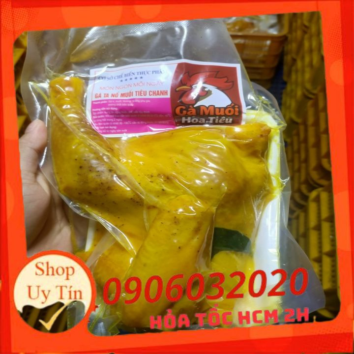 1 khay 500gr Gà ủ muối khay nửa con - sieuthingon-com