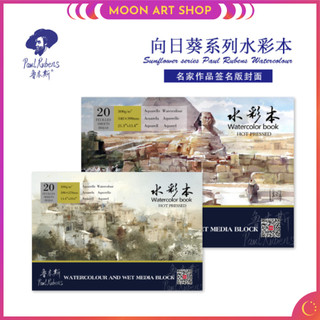 Sổ vẽ màu nước Paul Rubens 300gsm 100% cotton
