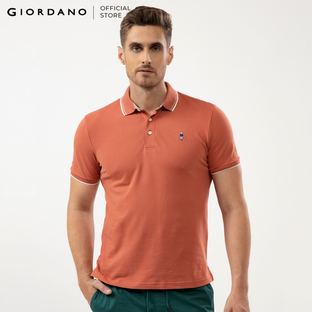 Áo Thun Nam Có Cổ Polo Giordano 01019260