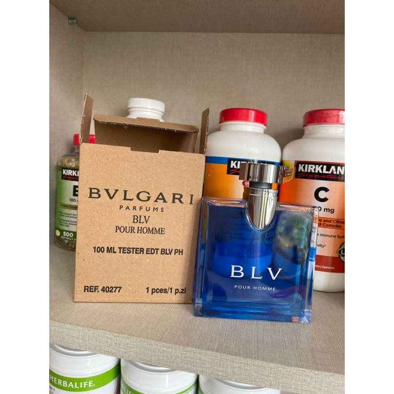 Nước Hoa Nam Bvlgari BLV Pour Homme Eau De Toilette 100ml tester