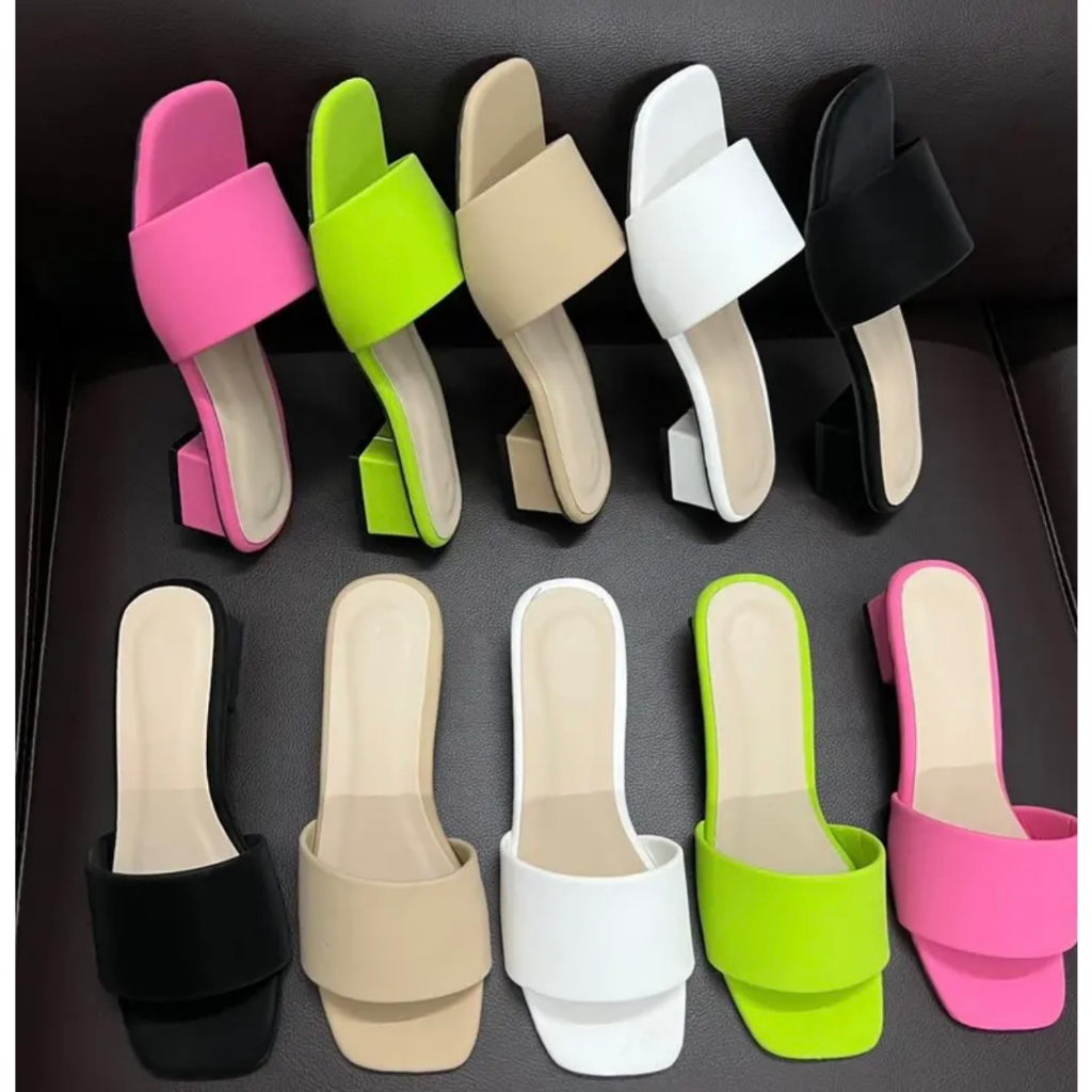 Dép lê quai bản si mờ