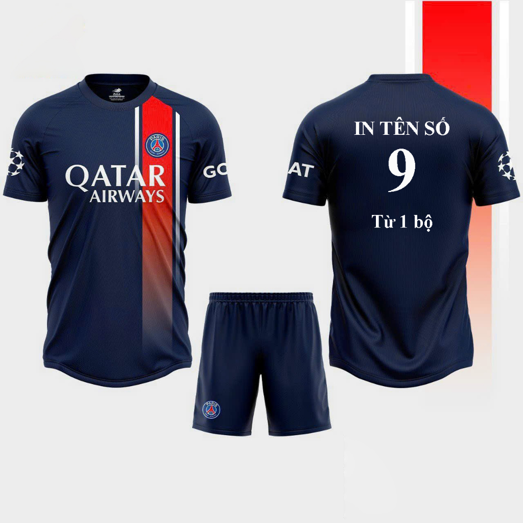 Áo bóng đá câu lạc bộ PSG - NHIỀU MẪU - Bộ quần áo bóng đá mới