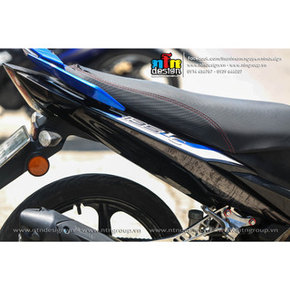 Tem Exciter 2011- 2014 mẫu LC 135 ( xanh)