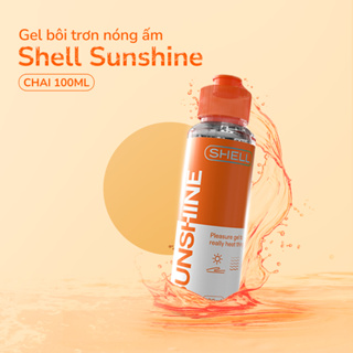 Gel bôi trơn nóng ấm Shell Sunshine - Chai 100ml SHELL CHÍNH HÃNG