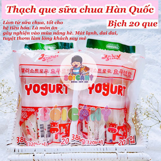 Thạch que sữa chua Hàn Quốc