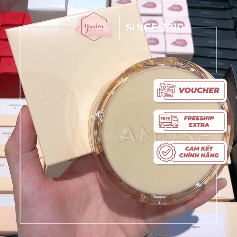 CUSHION AMUSE DEW JELL VEGAN SPF38