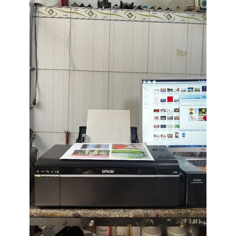 Máy in phun 6 màu epson L805