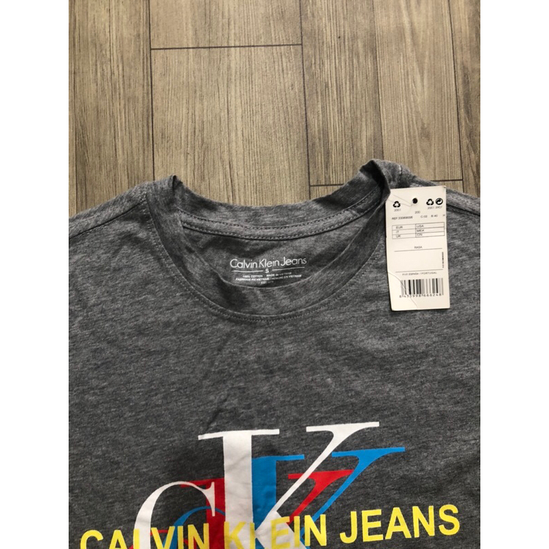 Áo thun nam cotton cổ tròn đơn giản C/K