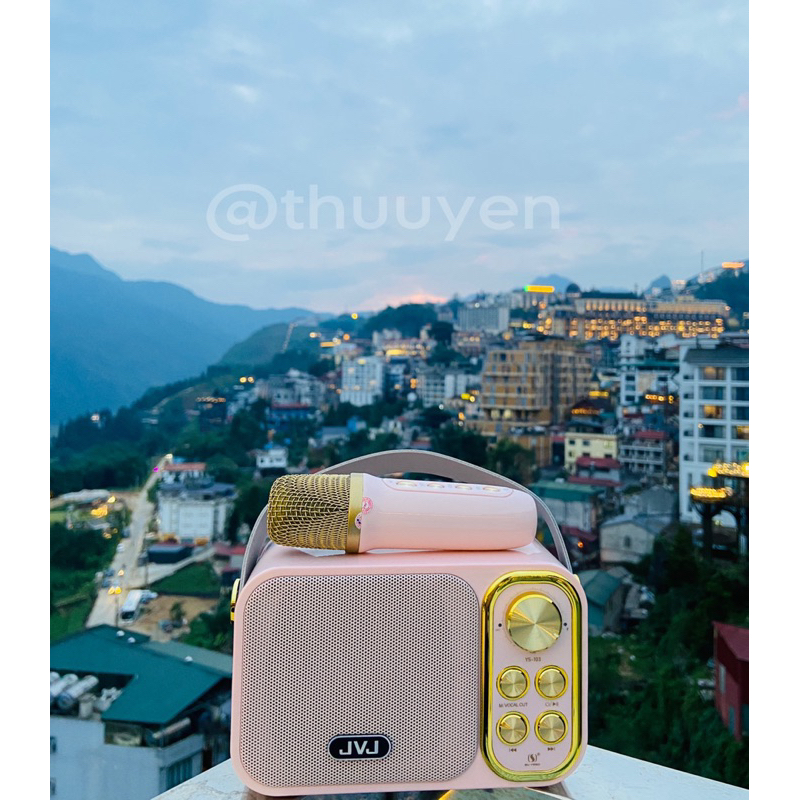 Loa Karaoke Bluetooth YS-103 Kèm 1 Micro Không Dây, Âm Thanh Siêu Hay, Sang Trọng Nhỏ Gọn Tiện Lợi,dễ dàng mang theo