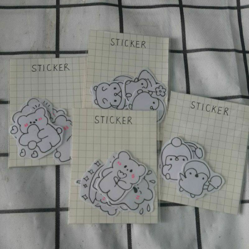 Sticker tự làm siêu hạt dẻ,giao ngẫu nhiên