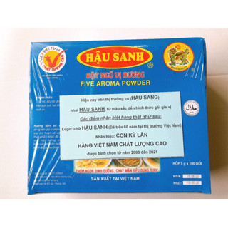 Bột Ngũ vị hương HẬU SANH 500g (5g x 100 gói)