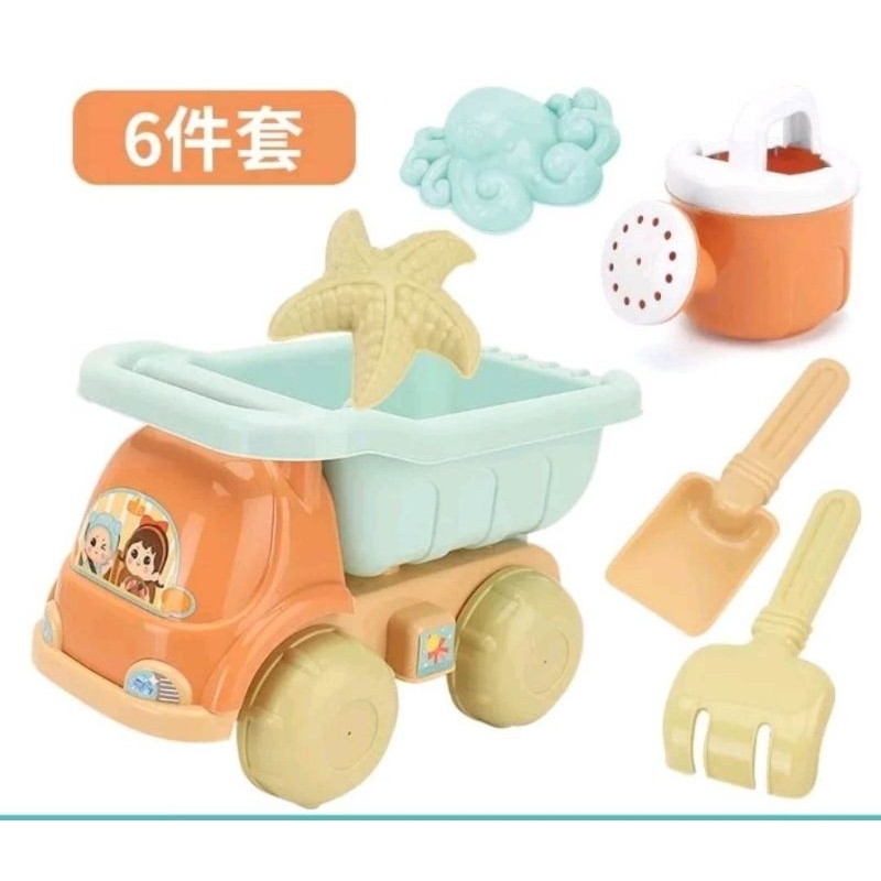 Bộ đồ chơi xúc cát, đồ chơi đi biển loại 1 cho bé