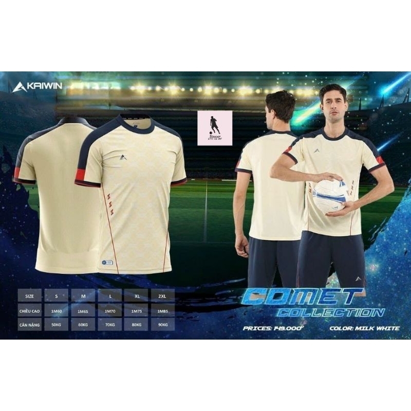 BỘ QUẦN ÁO BÓNG ĐÁ KAIWIN COMET