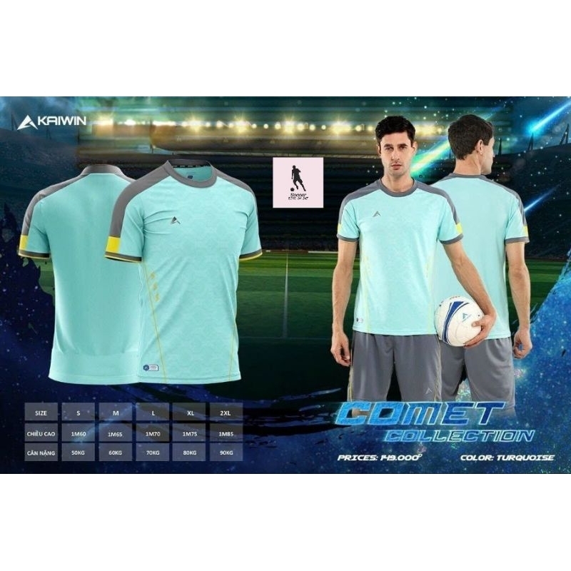 BỘ QUẦN ÁO BÓNG ĐÁ KAIWIN COMET