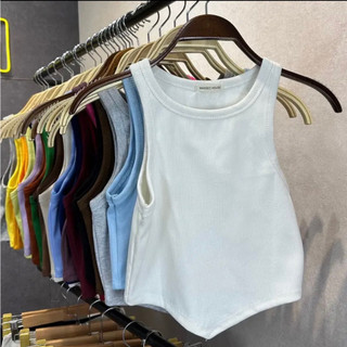 Áo ba lỗ áo croptop ba lỗ vạt nhọn massec a08