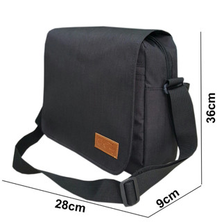 Cặp nam đeo chéo Troy classic phối nắp thời trang đi học, đi chơi tiện dụng
