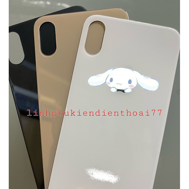 Kính Lưng LỖ TO thay thế cho iP X / XR / XS / XSMAX