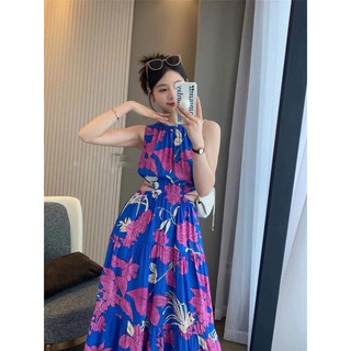 Đầm maxi đi biển
