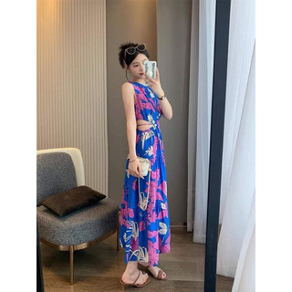 Đầm maxi đi biển