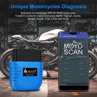 Nexas Bluetooth 5.0 OBD2 Car Diagnostic Scanner EOBD For iOS Android Windows