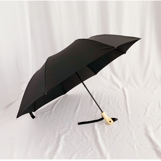 Ô Dù Che Nắng Mưa Vịt Vàng Gấp Gọn Dễ Thương