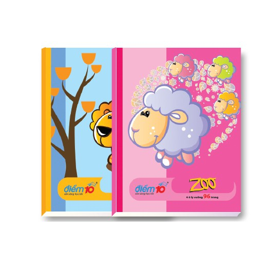 Tập học sinh 96 trang - 4 oly vuông Điểm 10 NB-028