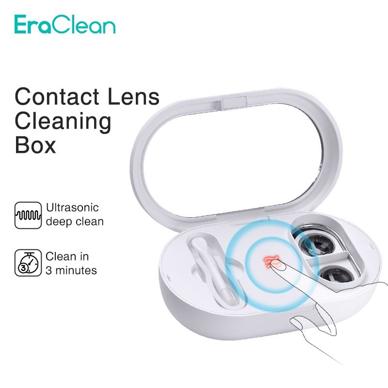 Máy rửa lens sóng âm ULTRASONIC ERACLEAN có sạc tích điện tiện lợi