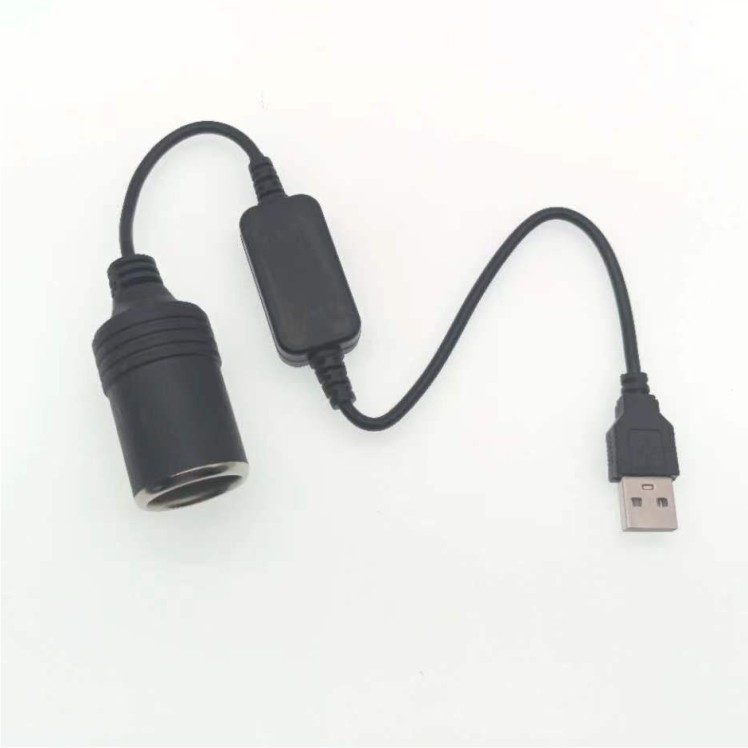 Ổ cắm điện USB xe hơi,Đầu chuyển đổi ổ cắm bật lửa điện xe hơi cổng USB 5V 2A sang 12V 8W tiện lợi | BigBuy360 - bigbuy360.vn