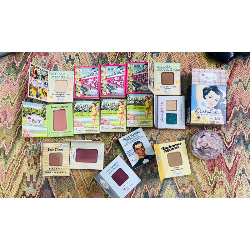 Tách lẻ 16 Má hồng màu mắt the Balm minisize