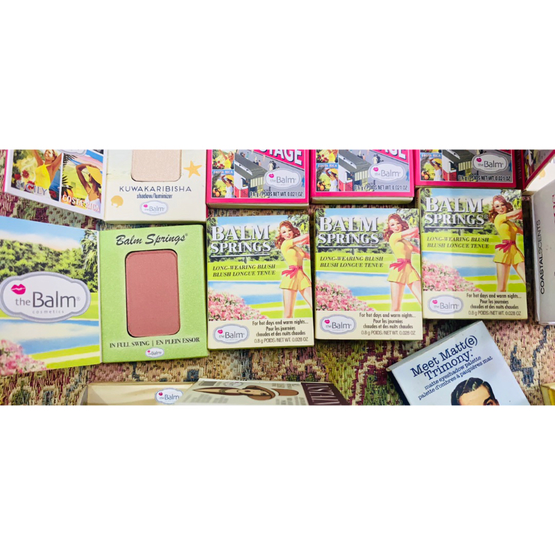 Tách lẻ 16 Má hồng màu mắt the Balm minisize