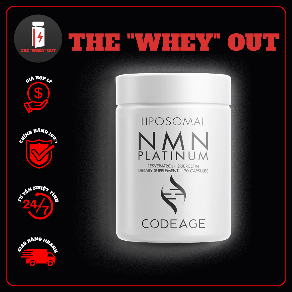 Liposomal NMN 90 Viên | Viên Uống Chống Lão Hóa | Chính Hãng Codeage