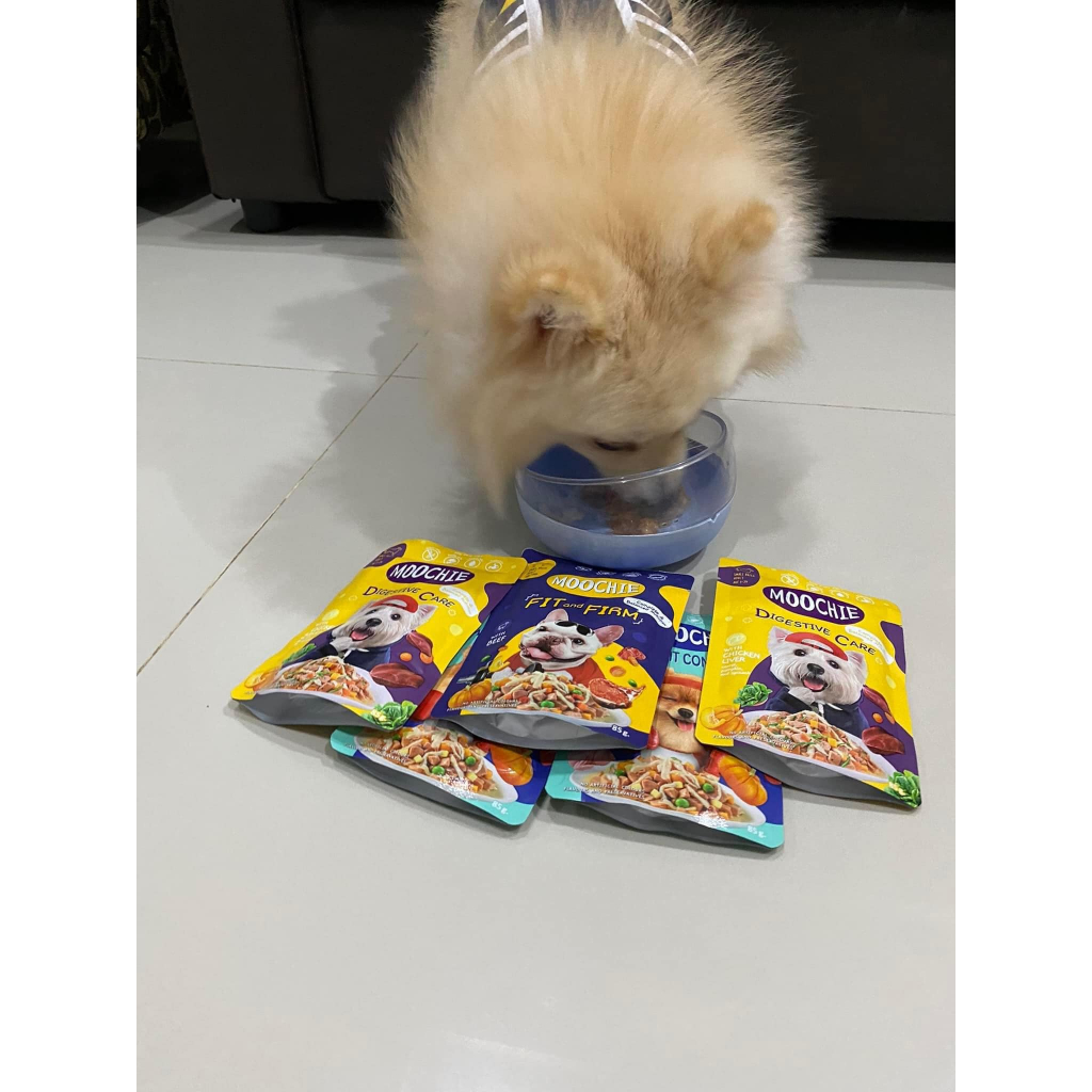 Thức ăn cho chó - Pate dinh dưỡng cho chó Moochie 85g & 120g