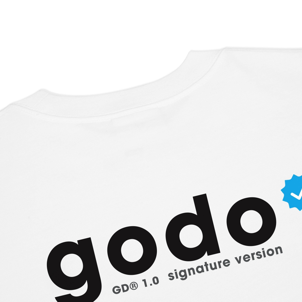 áo thun Localbrand GODO  Signature version GD 1.0 - While