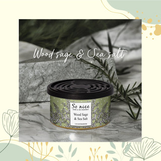 Sáp thơm xe hơi So Nice 45g (Mua 2 tặng 1 tinh dầu lăn 150k)