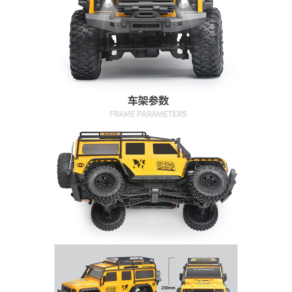 Xe ô tô địa hình ZP1005 điều khiển từ xa Max Tiger tỷ lệ 1/10 zp1001 zp1002 traxxas trx-4 land rover HB HuangBo ZP 1005