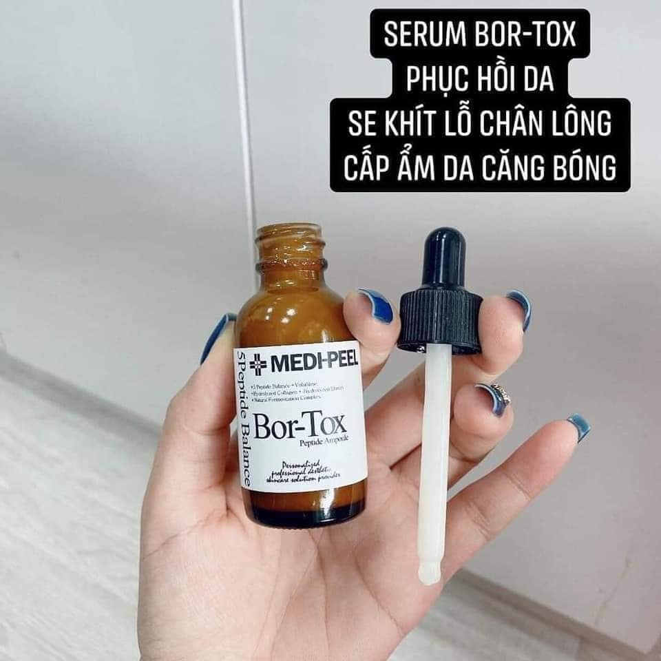 Tinh chất chống lão hóa căng bóng da Medi Peel Bortox Peptide Ampoule Mẫu Mới 30ml