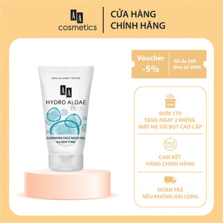 Sữa rửa mặt aa hydro algae- aa cosmetic
