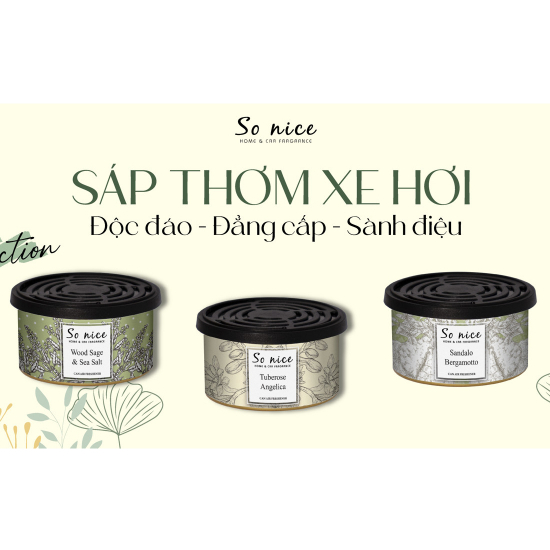 Sáp thơm xe hơi So Nice 45g