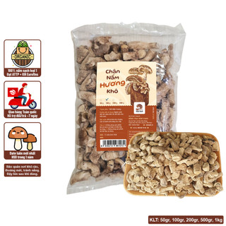 Chân nấm hương khô 50gr 100gr 200gr giàu dinh dưỡng - nấm xanh