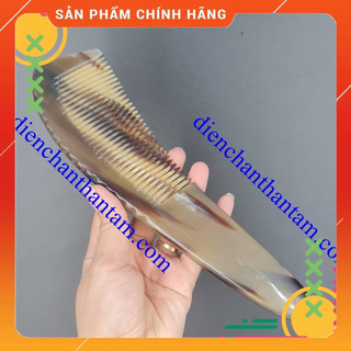 Dụng cụ Lược Sừng Chuôi Cán Dài - Diện Chẩn Thân Tâm