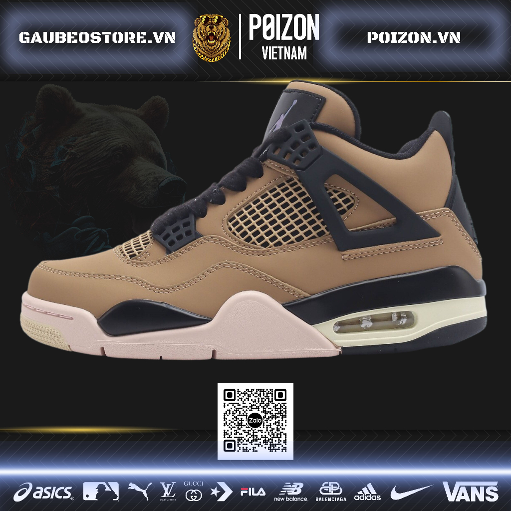 Giày Best Original Quality *like*auth like*authentic Sneaker *_Air Jordan 4 AJ4_* 0607XZL