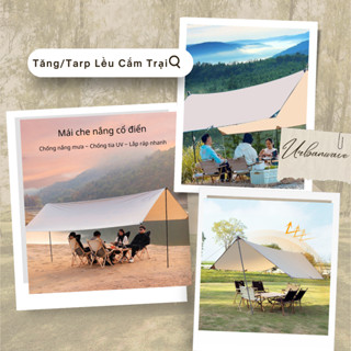 Tấm tăng lều trại, tấm tăng cắm trại du lịch - Vải Oxford chống nước,chống tia UV tia cực tím - Thành Công Camping