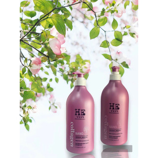 Gội xả he tepi hồng nano collagen 1000ml