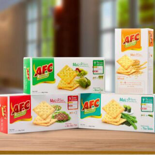Bánh AFC hộp 172g Date mới