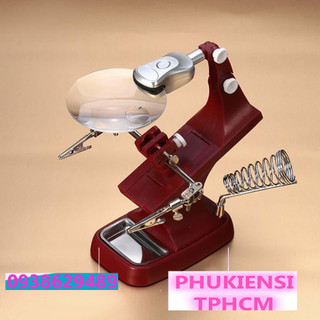 Kính lúp có đèn LED hỗ trợ sửa chữa đa năng