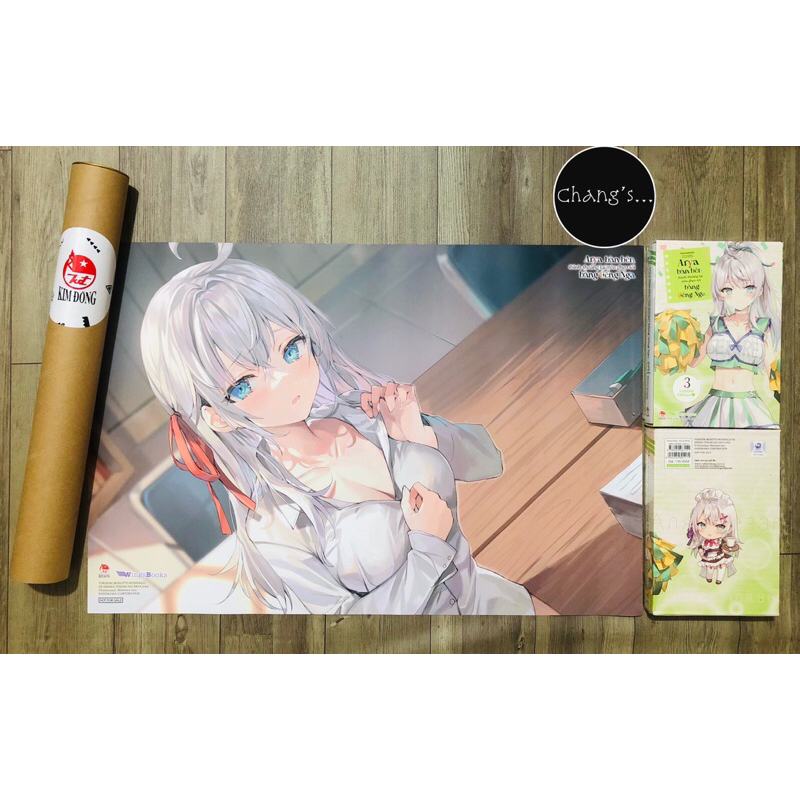 Tranh Arya Bàn Bên Thỉnh Thoảng Lại Trêu Ghẹo Tôi Bằng Tiếng Nga Tập 3 - Bản Boxset + Poster + Ống