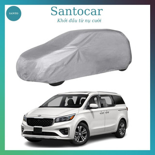 Bạt phủ xe ô tô Kia Sedona , bạt trùm xe Sedona , bạt che nắng xe ô tô vải dù - Santocar