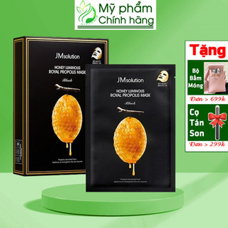 Mặt Nạ JM Solution Mật Ong [HỘP 10 MIẾNG] Jm Solution Honey Luminous Royal Propolis Mask 30ml Dưỡng Ẩm Làm Sạch Ngừa Mụn