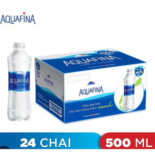 [ HỎA TỐC GIAO LIỀN] thùng 24 chai nước suối Aquafina 500ml