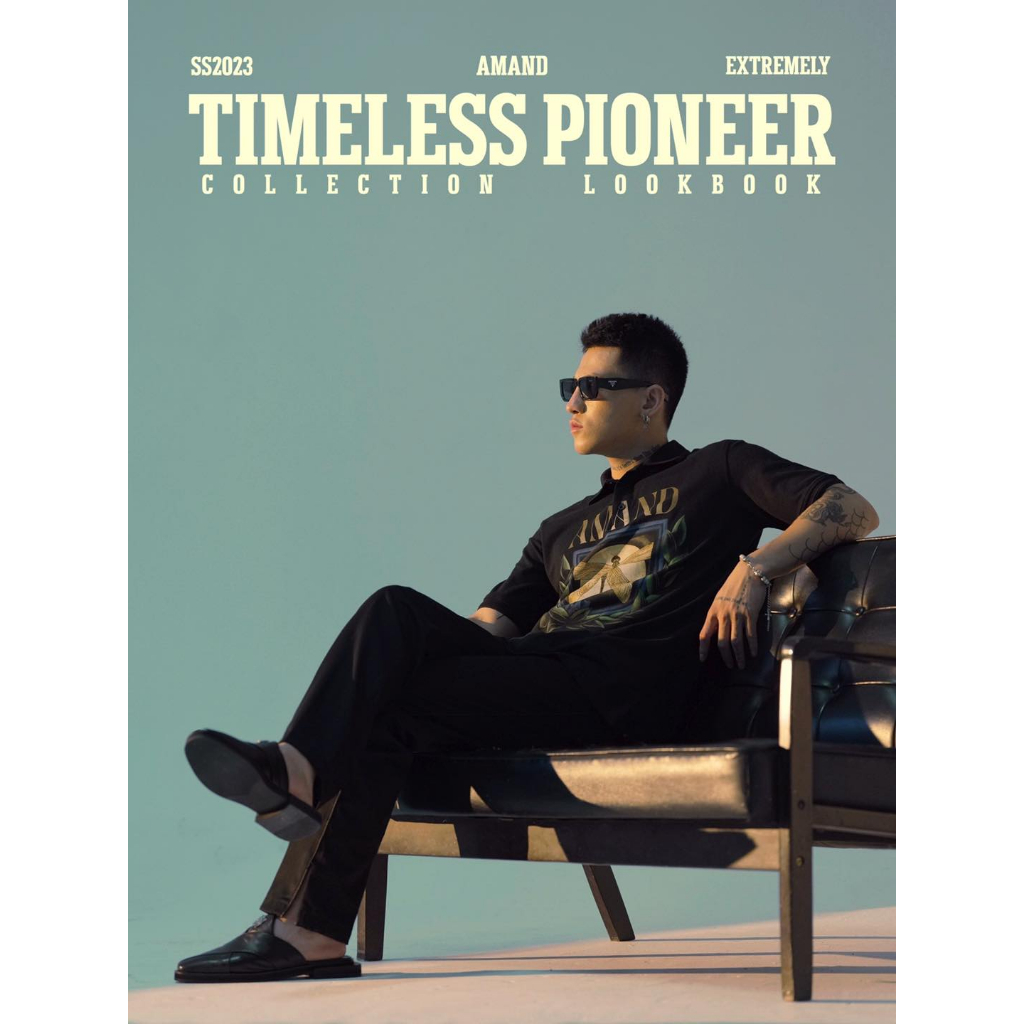 Quần Amand Modern Trouser - Black